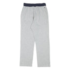 TOMMY HILFIGER Womens Joggers Grey & Navy XL W25 L27 Relaxed Straight Cotton
