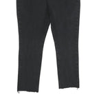 LEVI'S 311 Shaping Skinny Womens Jeans Black Slim Skinny Denim W34 L26 Raw Hem