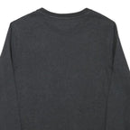HUGO Mens Grey Crew Neck S Sweatshirt Cotton Blend Pullover Casual