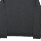 HUGO Mens Grey Crew Neck S Sweatshirt Cotton Blend Pullover Casual