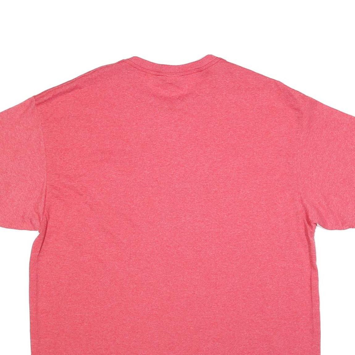 DELTA Mens Red St Maarten Caribbean T-Shirt XL Short Sleeve Crew Neck Casual