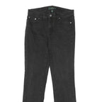 LAUREN RALPH LAUREN Womens Jeans Black Regular Straight Denim W30 L30 Stylish