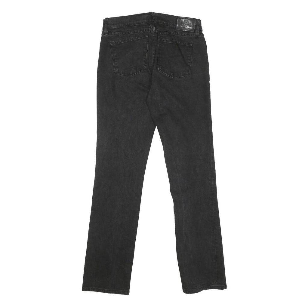 LAUREN RALPH LAUREN Womens Jeans Black Regular Straight Denim W30 L30 Stylish