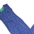 WHITE STUFF Womens Jumpsuit Blue Spotted Tapered UK 10