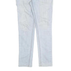 LEVI'S Womens Jeans Blue Slim Skinny Denim Light W29 L29 Zip 105 Model