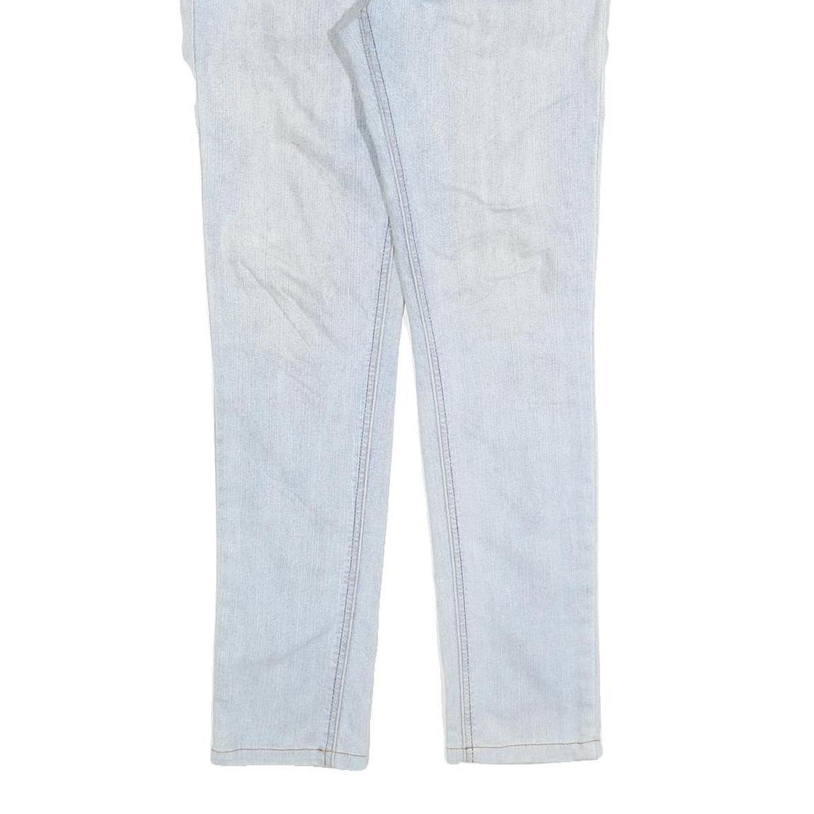 LEVI'S Womens Jeans Blue Slim Skinny Denim Light W29 L29 Zip 105 Model