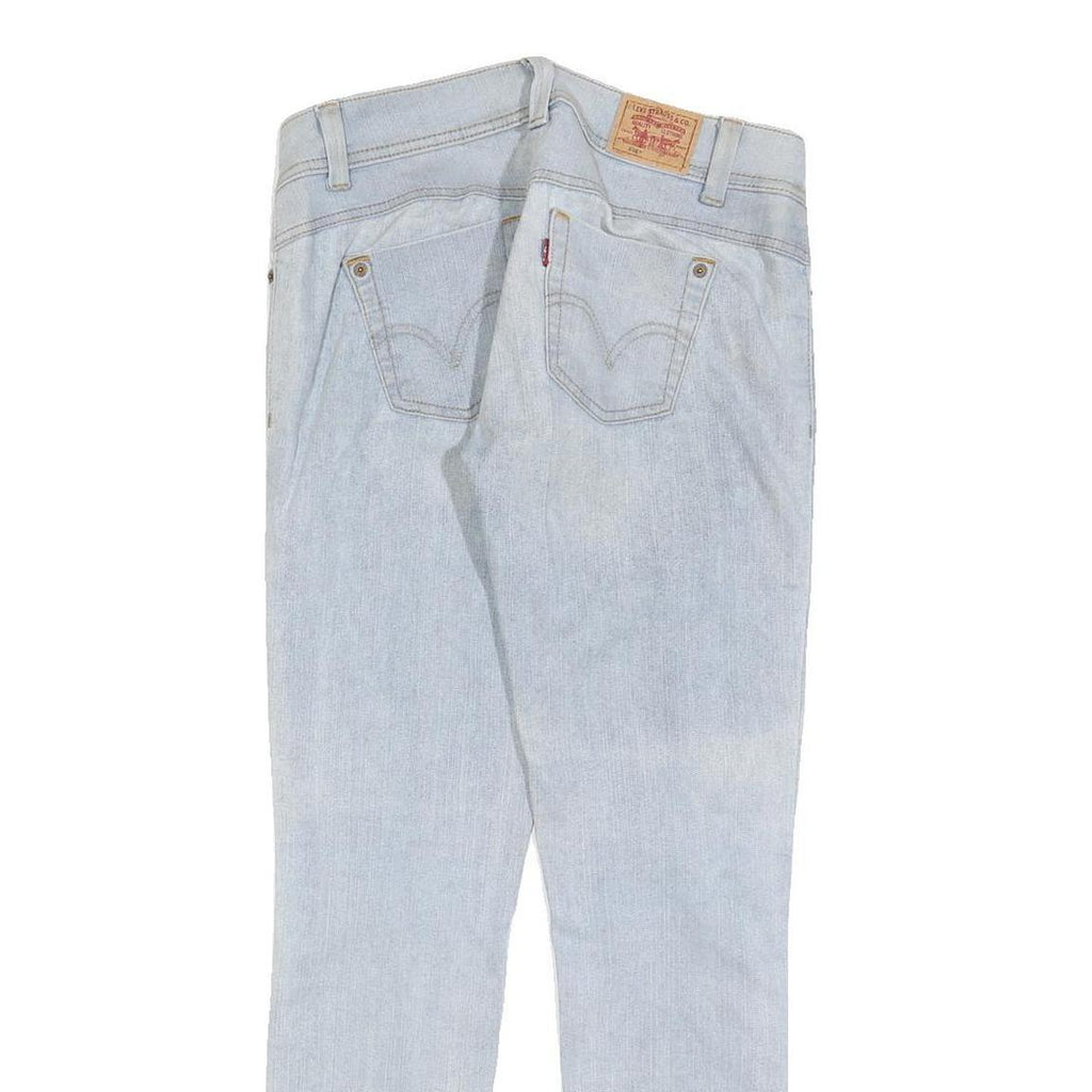 LEVI'S Womens Jeans Blue Slim Skinny Denim Light W29 L29 Zip 105 Model