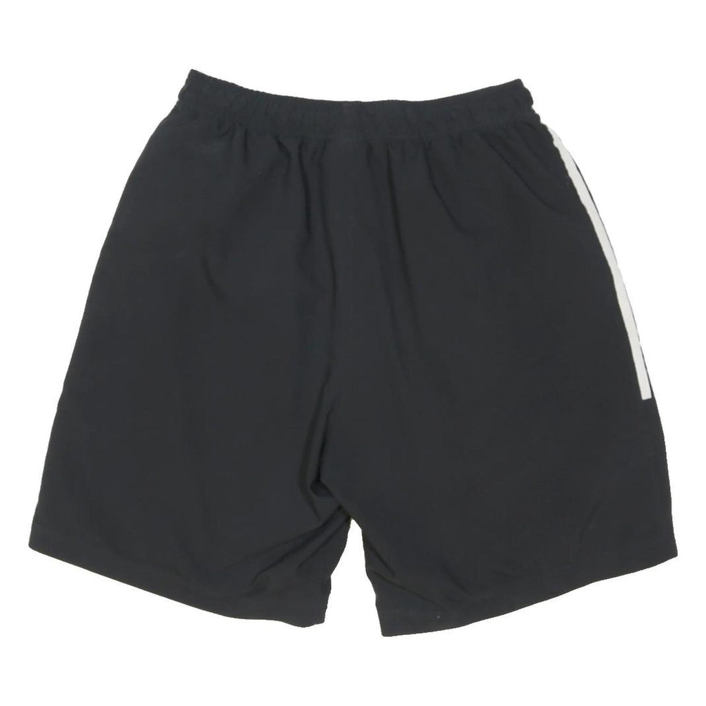 ADIDAS Mens Black Casual Shorts M W26 Polyester Blend Comfortable Design
