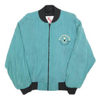 ROYAL PACIFIC Mens Blue Plain Bomber M Zip Jacket Casual Lightweight