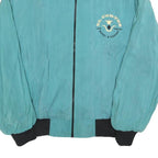 ROYAL PACIFIC Mens Blue Plain Bomber M Zip Jacket Casual Lightweight