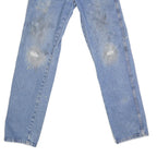 DICKIES Mens Regular Fit Blue Denim Jeans W30 L32 Cotton Blend Zip Casual