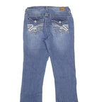 WALLFLOWER Womens Jeans Blue Classic Flared Denim Medium W28 L32 Stylish