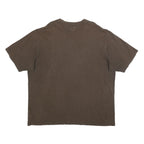CARHARTT Mens Brown Pocket T-Shirt 2XL Short Sleeve Crew Neck Workwear Casual