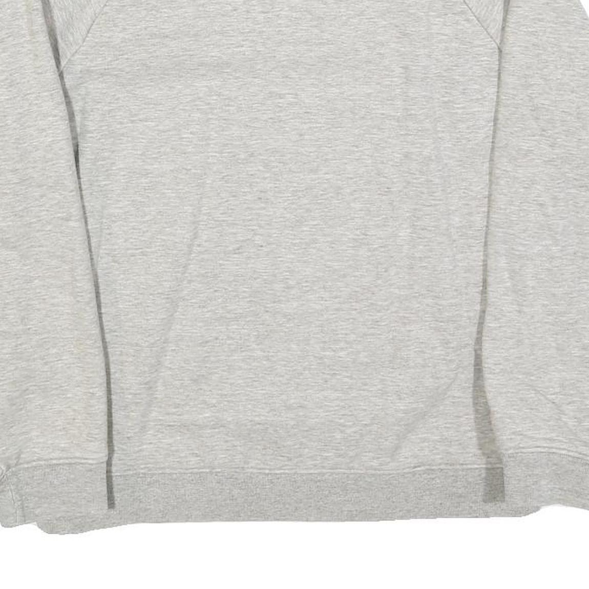 LEVI'S Womens Grey Sweatshirt Crew Neck S Cotton Blend Casual Lightweight