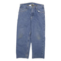 CARHARTT Mens Jeans Blue Relaxed Straight Denim Medium W34 L27 Workwear