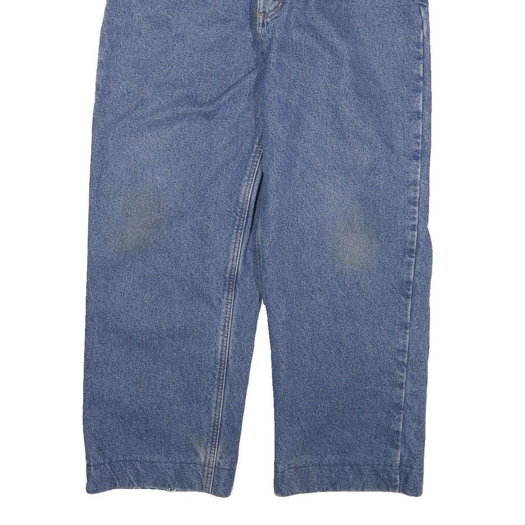 CARHARTT Mens Jeans Blue Relaxed Straight Denim Medium W34 L27 Workwear