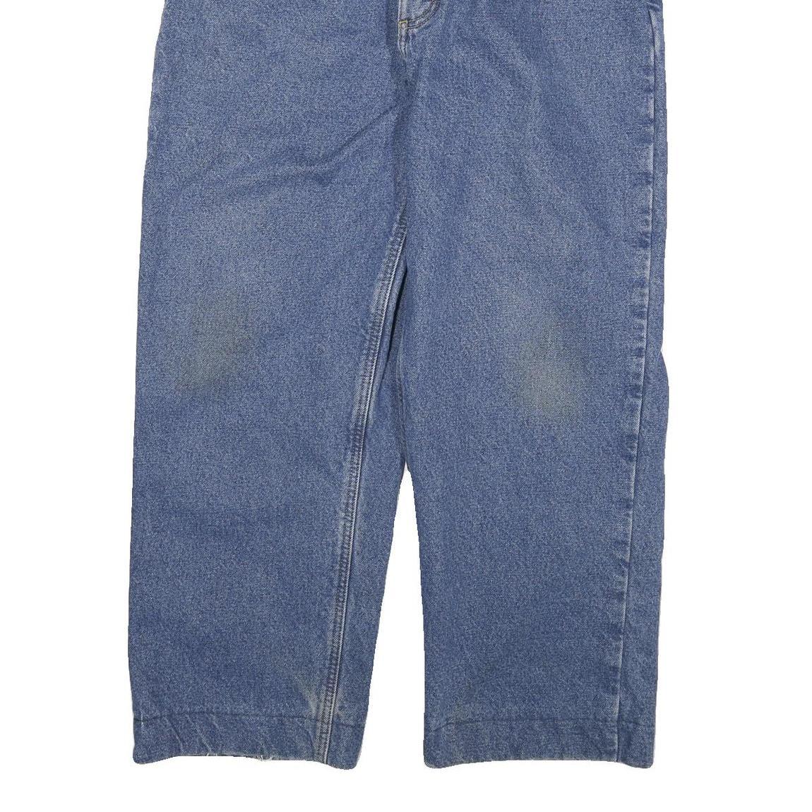 CARHARTT Mens Jeans Blue Relaxed Straight Denim Medium W34 L27 Workwear