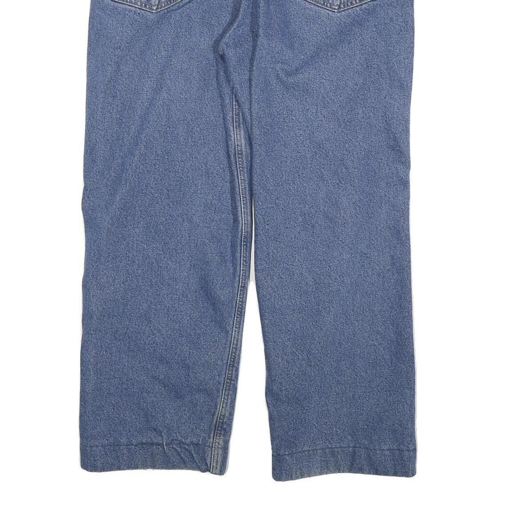 CARHARTT Mens Jeans Blue Relaxed Straight Denim Medium W34 L27 Workwear