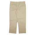 DICKIES 874 Workwear Mens Trousers Beige Regular Straight W38 L29