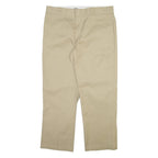 DICKIES 874 Workwear Mens Trousers Beige Regular Straight W38 L29