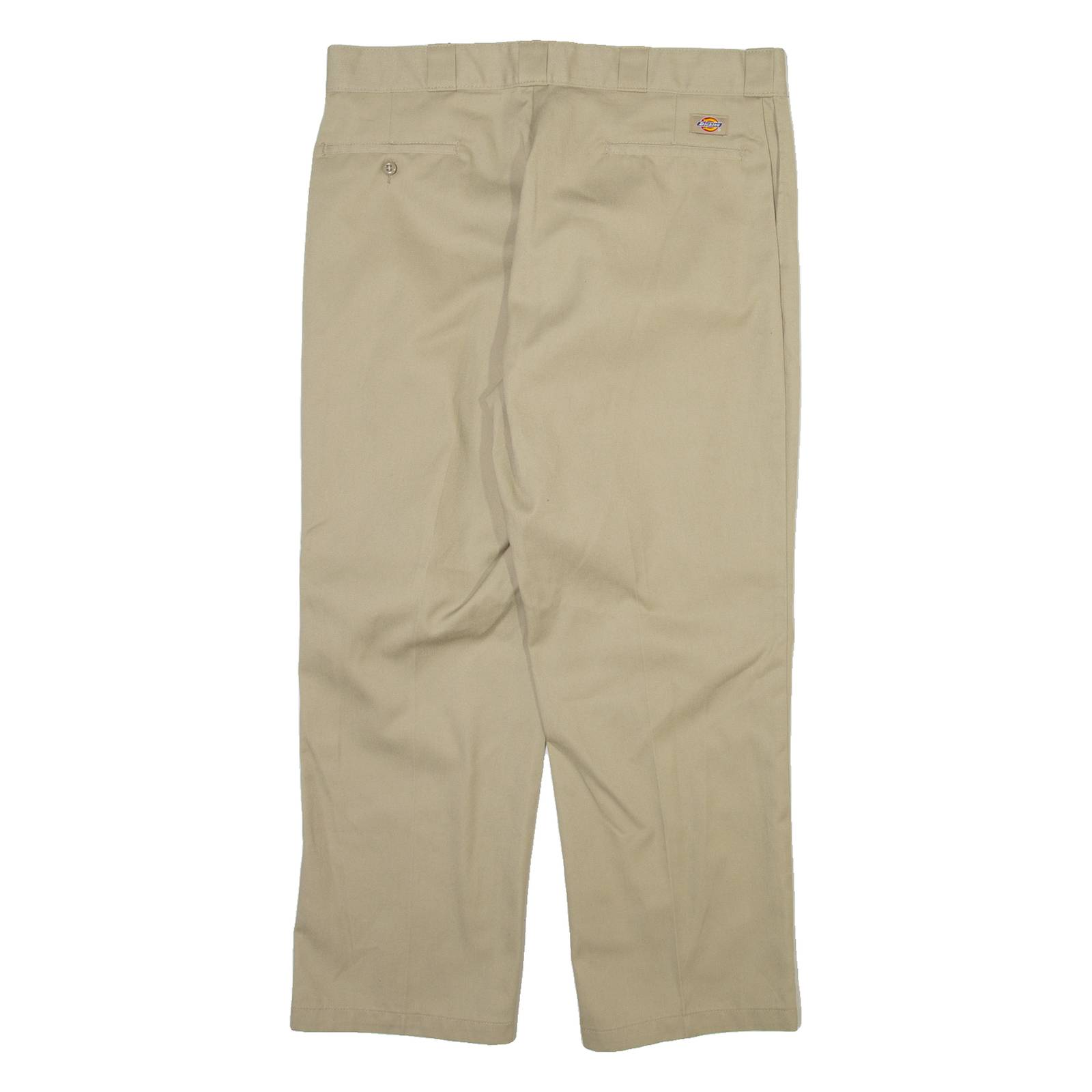 DICKIES 874 Workwear Mens Trousers Beige Regular Straight W38 L29