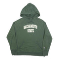 CHAMPION Womens Green Sacramento State Hoodie XL Cotton Blend Comfort Casual