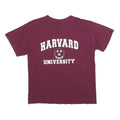 Womens Maroon Harvard University Graphic T-Shirt M Short Sleeve Crew Neck Casual