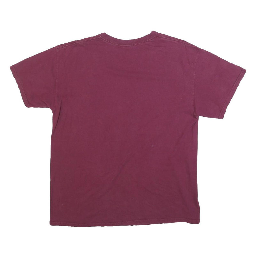 Womens Maroon Harvard University Graphic T-Shirt M Short Sleeve Crew Neck Casual