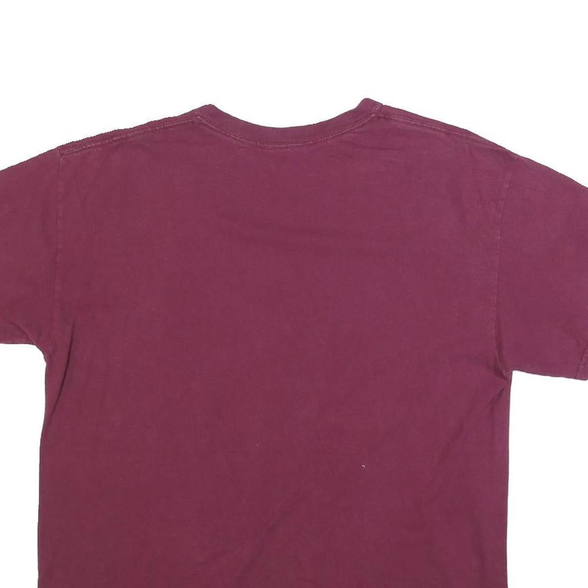 Womens Maroon Harvard University Graphic T-Shirt M Short Sleeve Crew Neck Casual