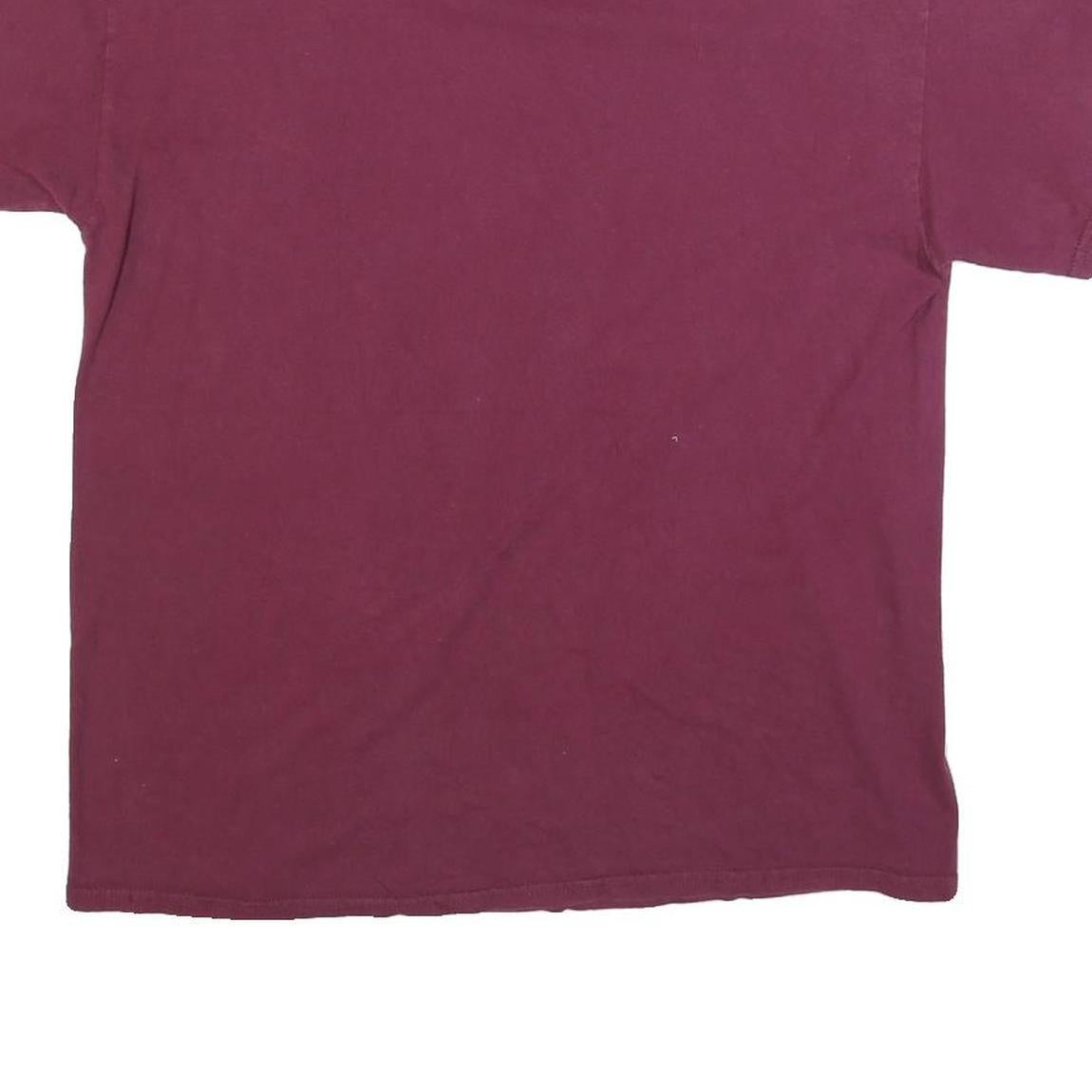 Womens Maroon Harvard University Graphic T-Shirt M Short Sleeve Crew Neck Casual