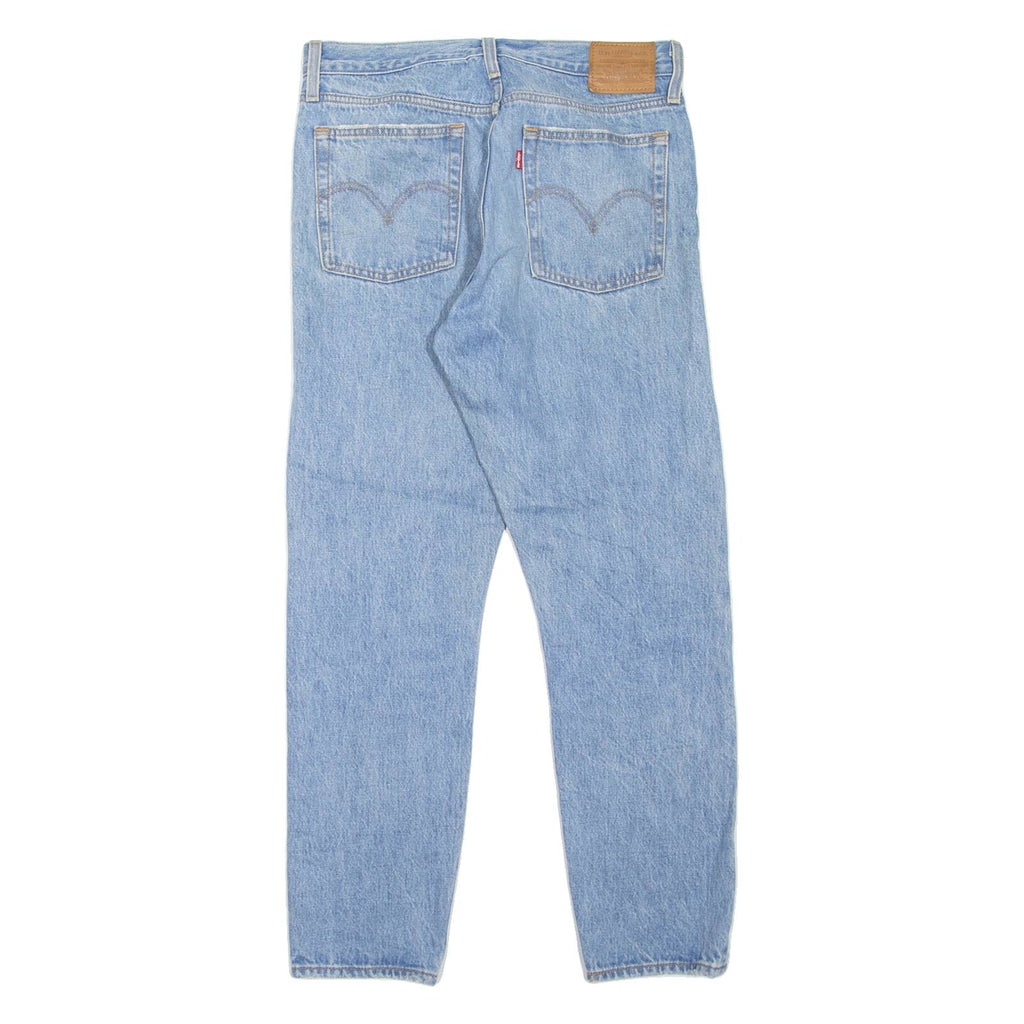 LEVI'S Wedgie BIG E Womens Jeans Blue Slim Skinny Stone Wash W29 L27