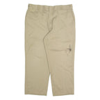 DICKIES Chino Mens Trousers Beige Relaxed Straight W30 L26