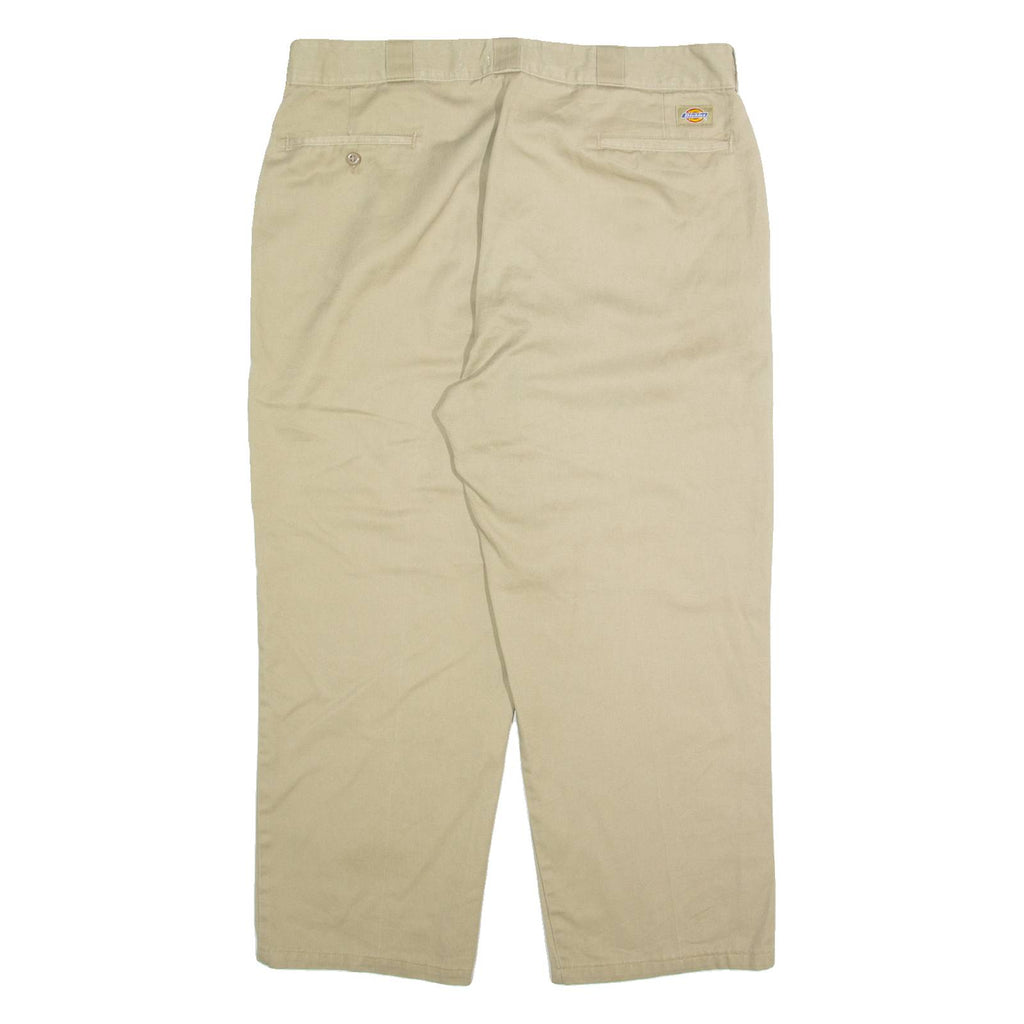 DICKIES Chino Mens Trousers Beige Relaxed Straight W30 L26