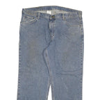 CARHARTT Mens Jeans Blue Relaxed Straight Denim Medium W42 L30 Classic Fit