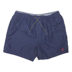 ACW85 Mens Swim Shorts Blue Casual XL W36 Elasticated Waist Drawstring