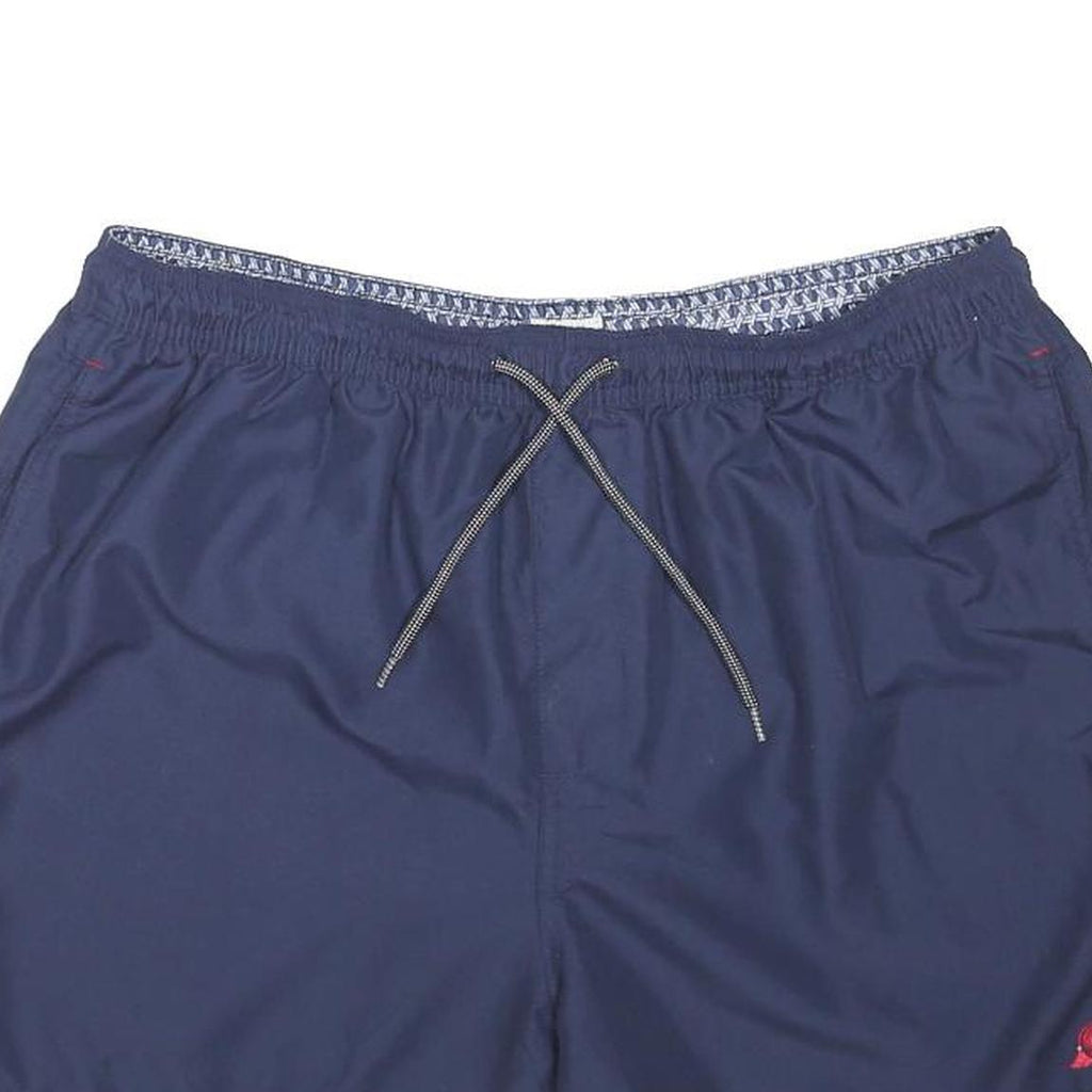 ACW85 Mens Swim Shorts Blue Casual XL W36 Elasticated Waist Drawstring
