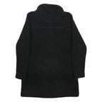 COLUMBIA Womens Black Jacket M Polyester Button Closure Plain Casual Outdoor