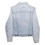 LEVI'S Mens Blue Denim Jacket S Cotton Classic Button Closure Casual Outerwear
