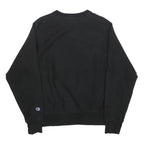 CHAMPION REVERSE WEAVE Mens Black Crew Neck S Classic Cotton Blend Sweatshirt