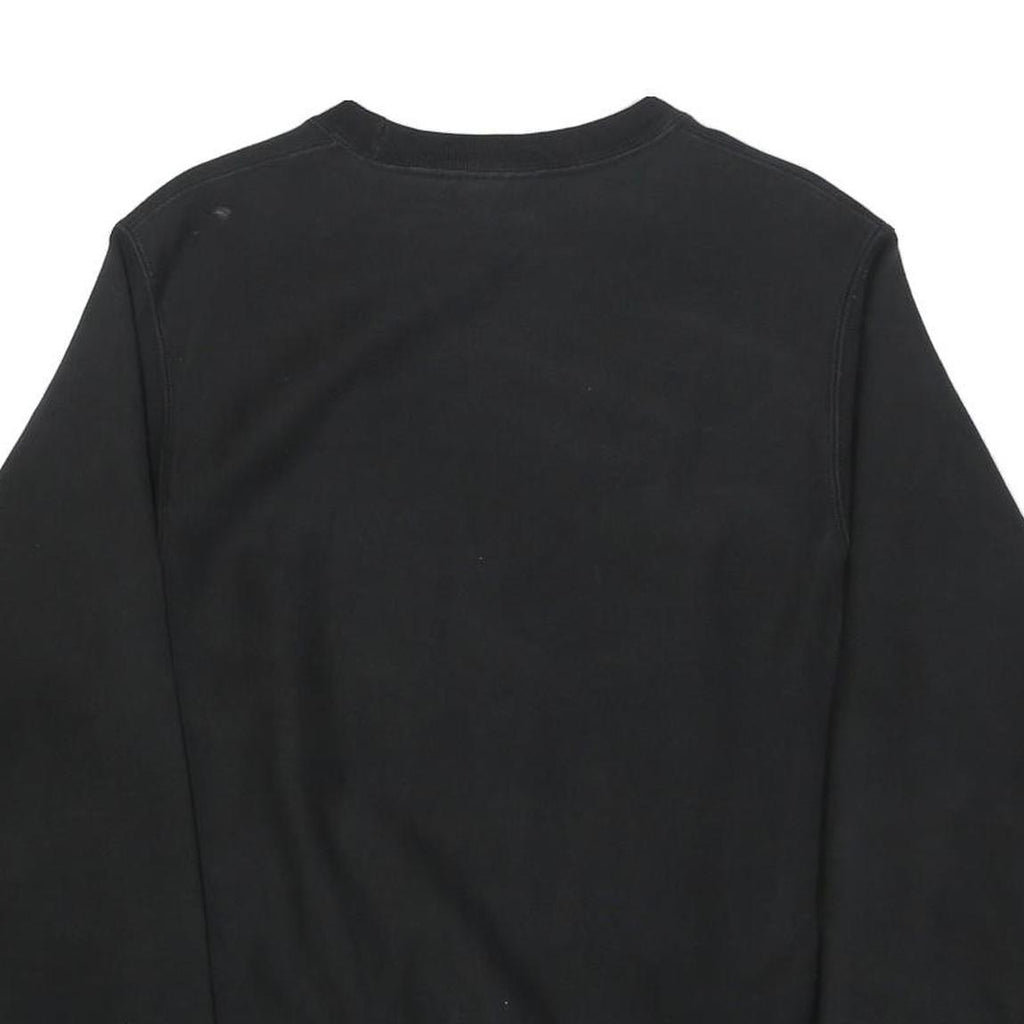 CHAMPION REVERSE WEAVE Mens Black Crew Neck S Classic Cotton Blend Sweatshirt