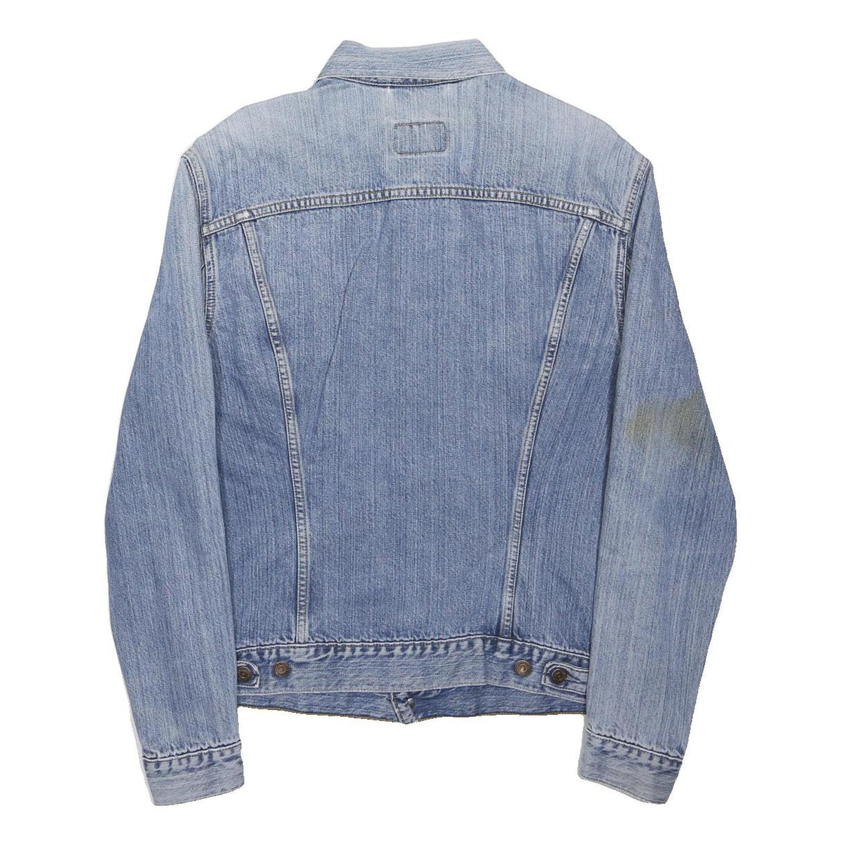 LEVI'S Mens Blue Denim Jacket XL Cotton Woven Button Closure Classic Fit Stylish
