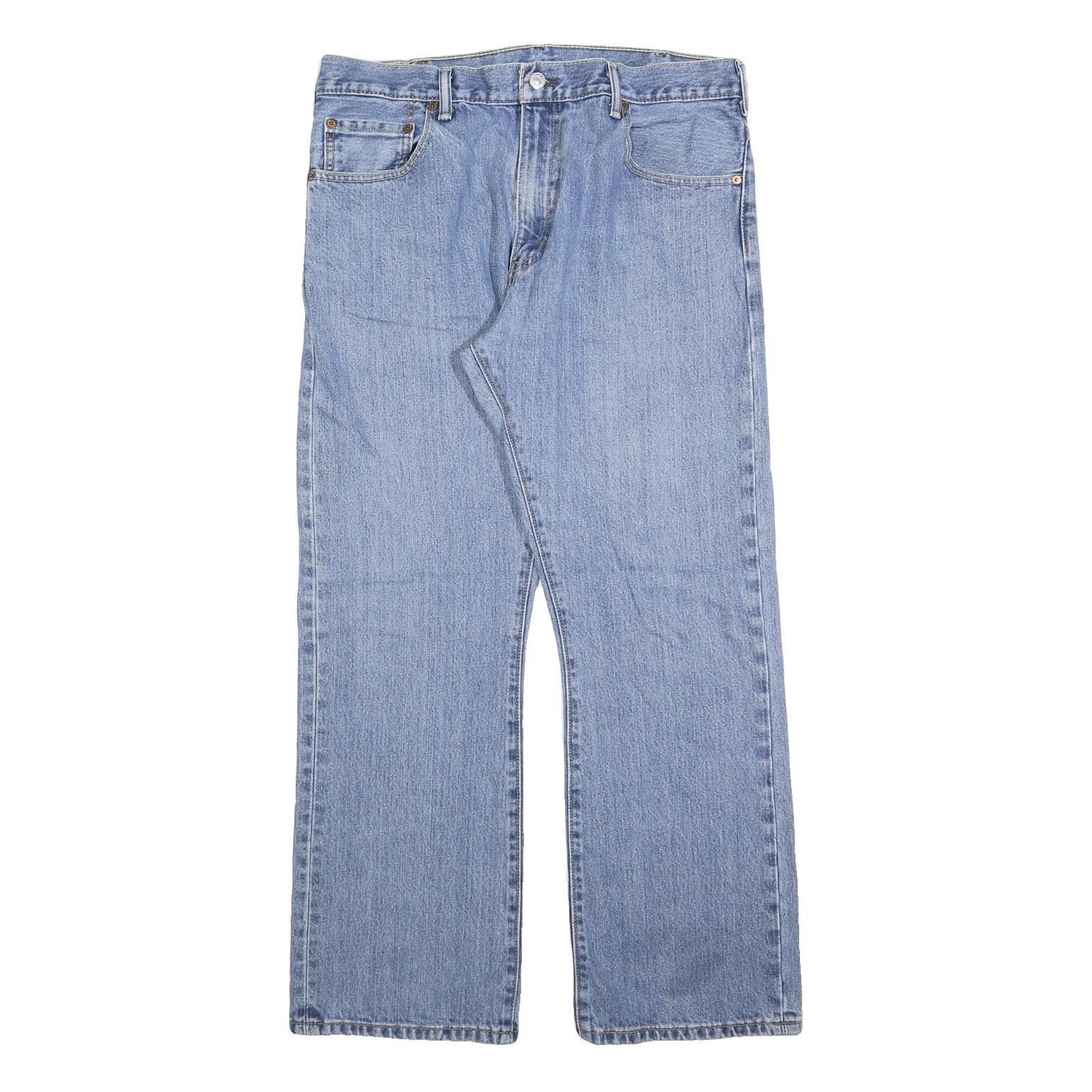 LEVI'S 517 Straight Mens Jeans Blue Regular Straight Denim Medium W36 L30