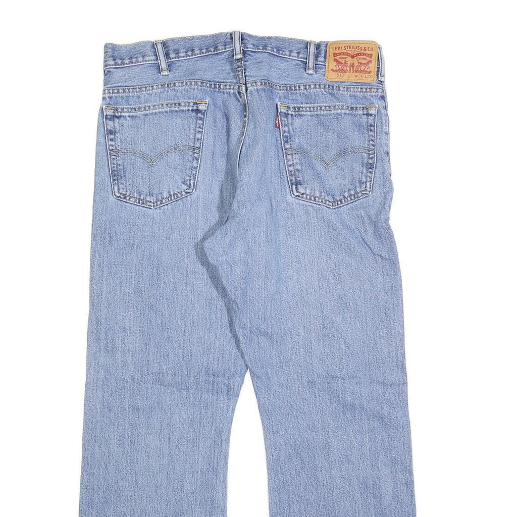 LEVI'S 517 Straight Mens Jeans Blue Regular Straight Denim Medium W36 L30