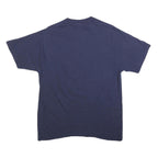 JERZEES Mens Navy Blue Auburn Tigers Graphic T-Shirt L Short Sleeve Crew Neck