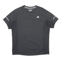 NEW BALANCE Womens Black Athletic T-Shirt M Short Sleeve Crew Neck Performance