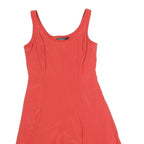 LAUREN RALPH LAUREN Womens Red Fit & Flare Polyester Sleeveless Knee Length UK 6