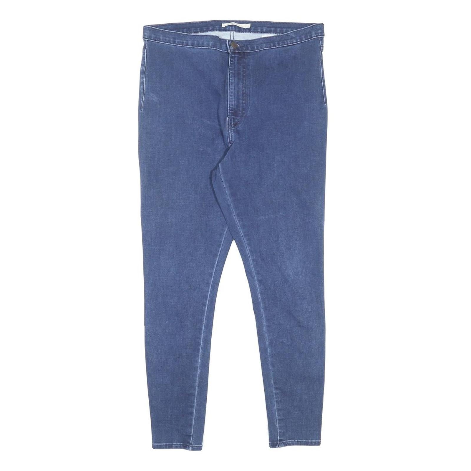 LEVI'S Womens Slim Blue Denim Slim Jeans Zip W31 L26 Classic Stylish Casual