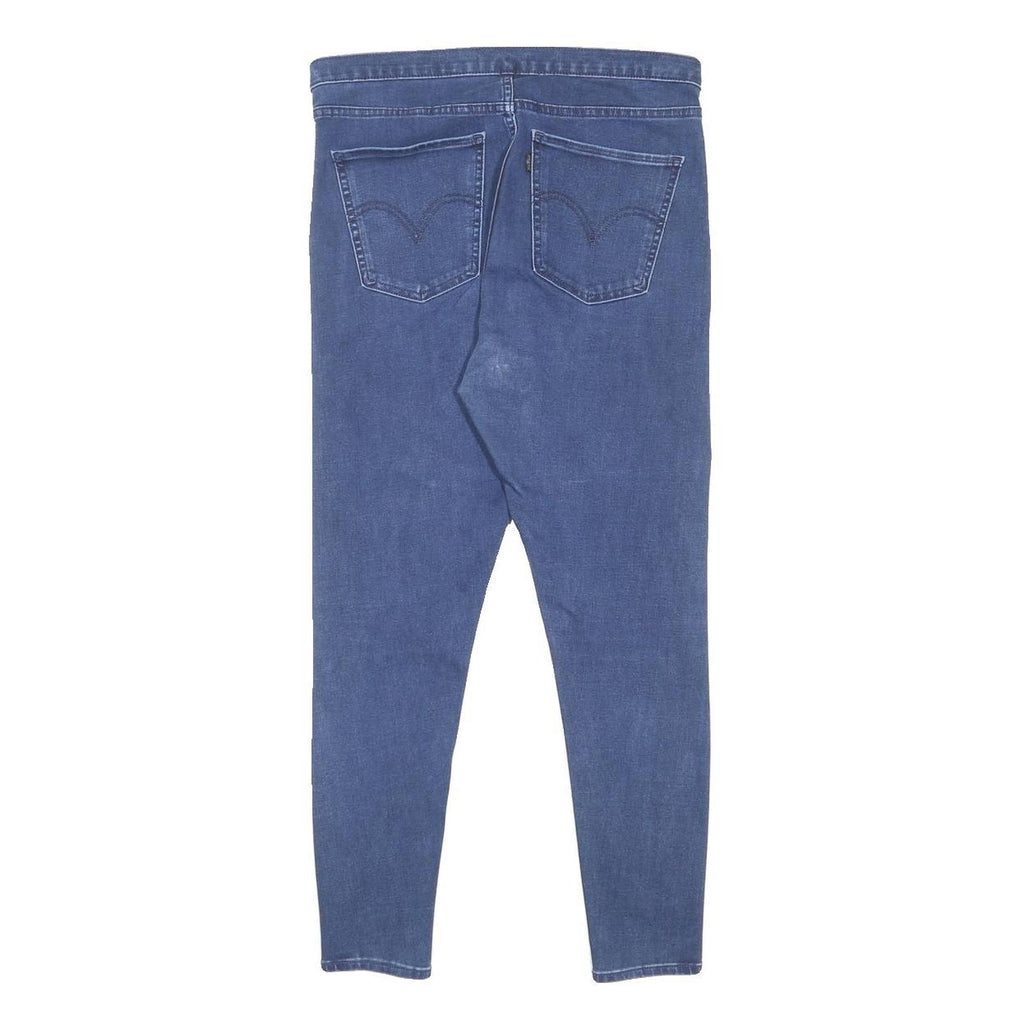 LEVI'S Womens Slim Blue Denim Slim Jeans Zip W31 L26 Classic Stylish Casual