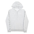 ADIDAS Womens Grey Hoodie XS Cotton Blend ¼ Zip Casual Sportswear