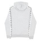 ADIDAS Womens Grey Hoodie XS Cotton Blend ¼ Zip Casual Sportswear